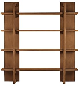 Sonoma Dark Display Shelving Unit