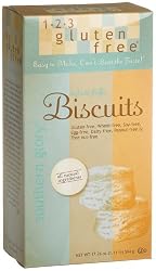123 Gluten Free Southern Glory Biscuit Mix, 17.76-Ounce Boxes (Pack of 3)