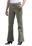 Woman Within Plus Size 5-pocket boot cut corduroy jeans