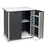 Vertiflex Products 50085 Steel Suggestion Box With Locking Top, 7W X 6D X 8-1/2H, Black