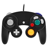 GTMax Black Wired Controller for Nintendo Wii GameCube