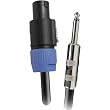 50' Speakon To 1/4" Male Speaker Cable