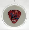 Marvel Spiderman Guitar Pick Christmas Tree Ornament - RED2