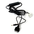 AUX-IN Interface AUDI VW Skoda Seat, f�r Ger�te mit 12Pin Quadlock Anschluss