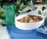 High Sided Dish, White