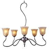 IMAGE OF Framburg Cottage Mahogany Bronze Chandeliers 9365 MB