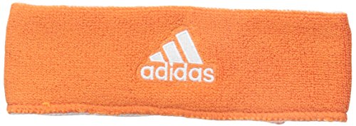 adidas Interval Reversible Headband, Team Orange/White / White/Team Orange, One Size Fits All