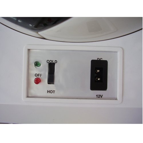 White Fox XHC-8 8 Liter Compact Cooler / Warmer / Mini Refrigerator for Dorm / Home / Car / Office, Football-shaped