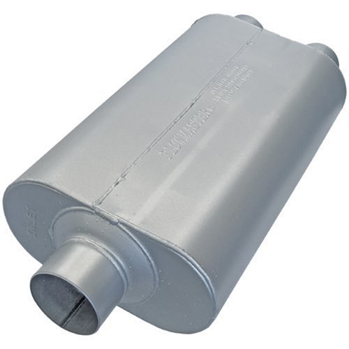 Flowmaster 9530572 50 H.D. Muffler - 3.00 Center In / 2.50 Dual Out - Moderate Sound