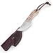 Muela Mouse Full Tang Skinner Knife 6-Inch, Stag Handle