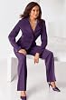 metrostyle Convertible Collar Pantsuit