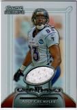 Alge Crumpler Atlanta Falcons 2006 Bowman Sterling Refractor Jersey #AC Football Card