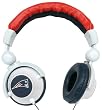 iHip NFH22NEP NFL New England Patriots DJ Style Headphones, Blue/Red/White