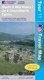 South and Mid Wales (OS Travel Series - Tourist Map) (OS Travel Map - Tour and Tourist)