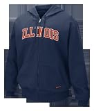 Illinois Fighting Illini Nike Full Zip Hood