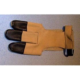 Archery Traditional Finger Glove - Medium