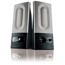 Genius SP-F350 2.0 Speakers- Black