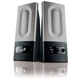 Click here to buy Genius SP-F200, 6W Speakers (line-in) Black, 120V US. by Genius.