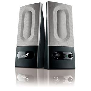 Genius SP-F350 2.0 Speakers- Black