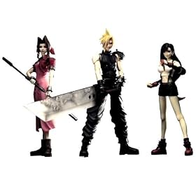 FINAL FANTASY VII PLAY ARTS FIGURE SET OF 3 by DC Comics