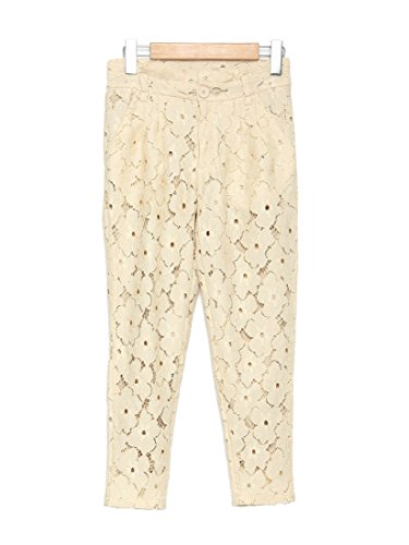 (サルース) salus 総レースハイウエストタックパンツ