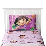 Nickelodeon Dora "Jungle Sunset" Sheets Set - Twin