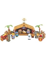 Home: Little People Christmas Story Nativity with Lights and Sounds - Fisher-Price