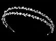 Bridal Tiara Wedding Headband with Double Crystal Vine 131
