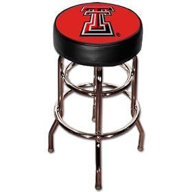 Click here to buy Texas Tech Red Raiders Double Rung Bar Stool by Sports Fan Products.