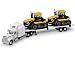 Caterpillar CAT Hauler w/75E Challenger Tractors