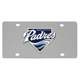 San Diego Padres MLB License/Logo Plate