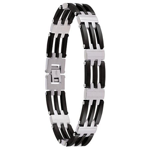 Stainless Steel Men's Invicta Elements Two-Tone Link Bracelet