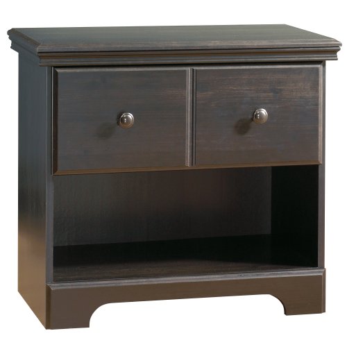 South Shore Furniture, Mountain Lodge Collection, Night Table, Ebony South Shore Furniture, Mountain Lodge Collection, Night Table, Ebony
