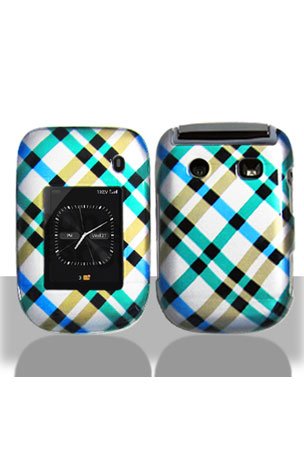 Blackberry 9670 Style Graphic Case – Blue Plaid
