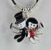 Until Death Voodoo Dead Doll Necklace Punk Emo Rockabil