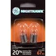 GE 67NH/BP2 Nighthawk Automotive Replacement Bulbs, Pack of 2