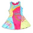 Banana Split by Hannah Banana Clothing - Infant Baby Girls Tank Dress, Blue, Multi (Size 18Months)