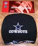 Dallas Cowboys Head Rest Cover Set of Two