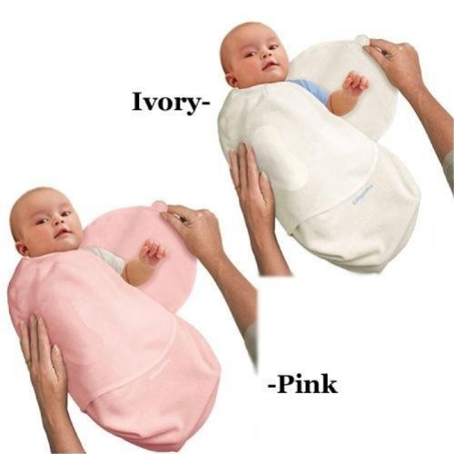 Microfleece Swaddleme Combo in Ivory (2-pack)