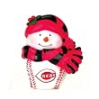 Cincinnati Reds MLB Light-Up Musical Snowman Ornament (3")