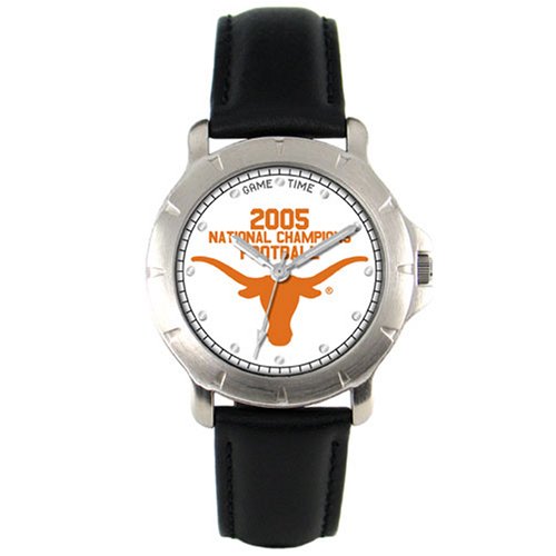 Buy Game Time Mens University Of Texas Champion Edition Player Series Watch #CP-TEX-CH by Game Time