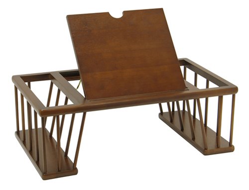 Bed Desk / Tray Antique Walnut Finish