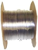 Clear Vinyl Tubing, 1/4 ID x 1/4 OD x 100'