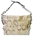 Coach Optic Signature Parchment Slim Carly Bag