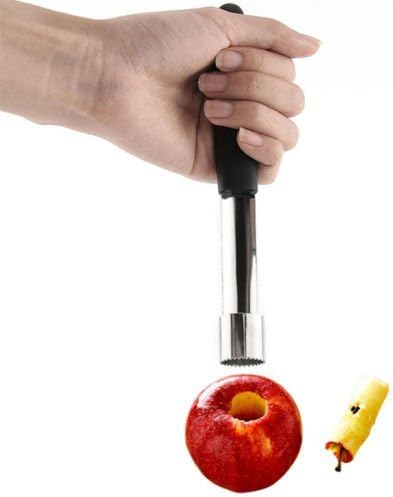 Sunwon® Stainless Steel Easy Twist Core Seed Remover Fruit Apple Corer Pitter Seeder Kitchen Tool（Random Color）