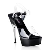 Pleaser Women's Allure-608/C/B Platform Sandal
