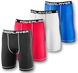 Mens Kids PowerLayer Compression Base Layer / Baselayer Shorts Thermal Skin Under Gear
