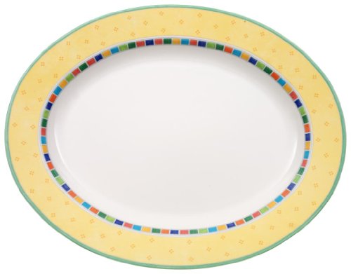 Villeroy & Boch Twist Alea Limone Platte oval 41cm (2) Preisvergleich