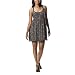Xhilaration® Juniors Scoop neck Front Dress w/ Lace Back - Grey Vintage Floral