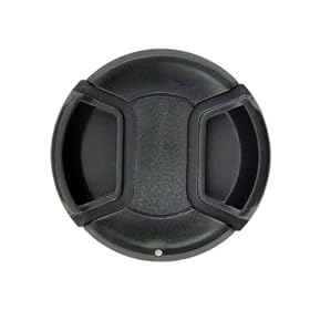 58mm Center Pinch Snap-on Front Cap Cover for all Lens filter